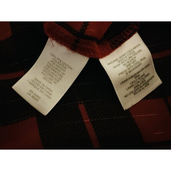 QMack Women’s Blouse Size L, Red/Black - Picture 4 of 5